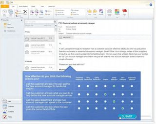 Exemple de test de jugement situationnel inbox Saville Assessment